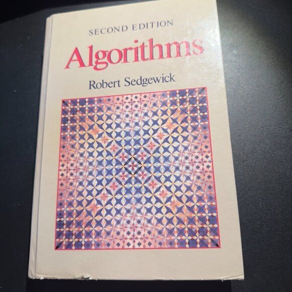 Algorithms Hardcover By Sedgewick Robert 1988 Illustrated - Picture 1 of 16